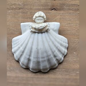 Elegant White Angel Figurine